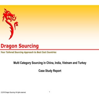 Multi Category Sourcing in China, I...