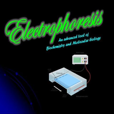 68. Electrophoresis