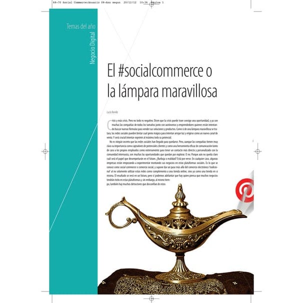 Social commerce. Tienda Facebook si o no.