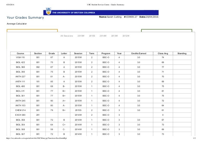 Unofficial Transcripts