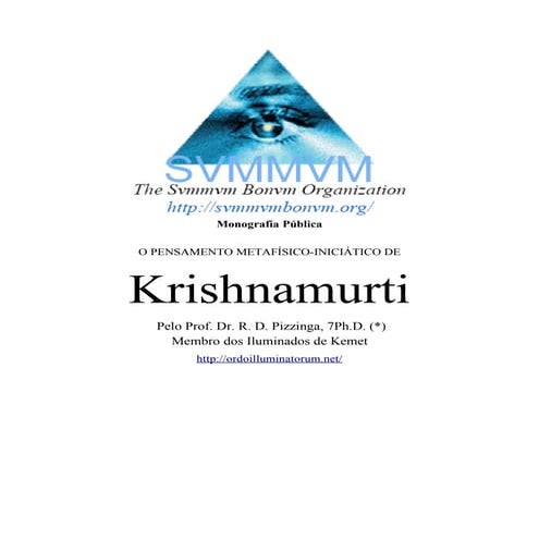 Krishnamurti