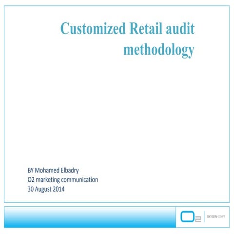 Customized Retail audit
