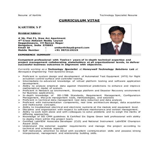 Karthik_Resume | PDF