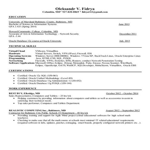 external oleksandr resume 10-17-16 
