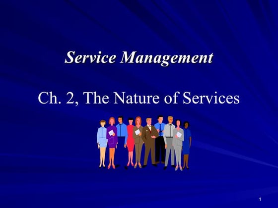 Topic 2 Nature of Services and Types of Services and Products .ppt