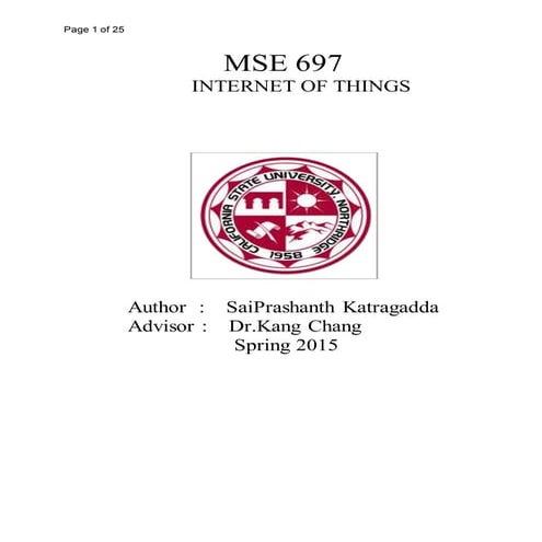 INTERNET OF THINGS4-4