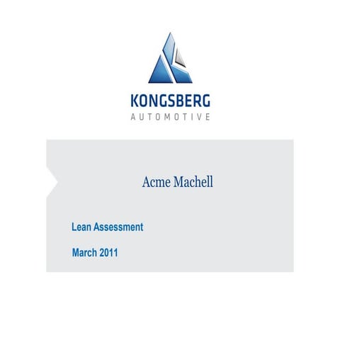 Lean Assessment 03-09-11