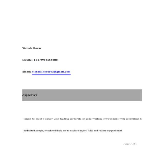 Job advertisement sample | DOC