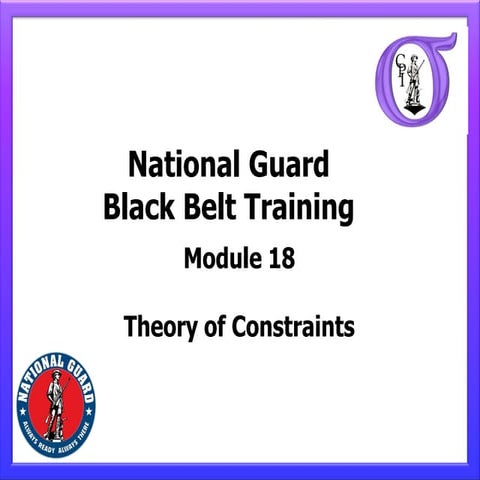 NG BB 18 Theory of Constraints