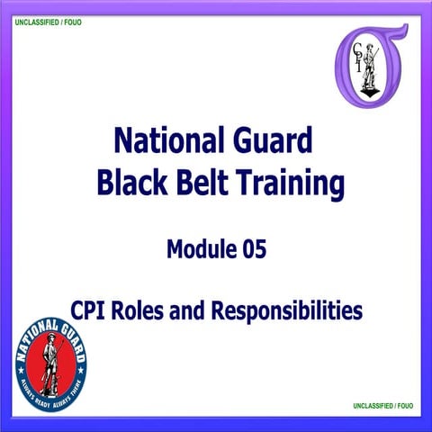 NG BB 05 Roles and Responsibilities