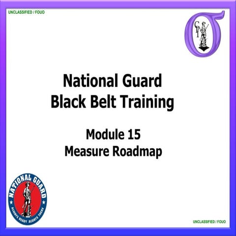 NG BB 15 MEASURE Roadmap