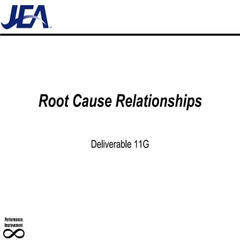 G04 Root Cause Relationships