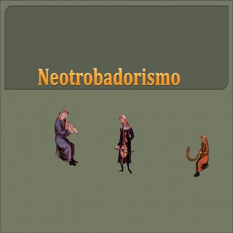 neotrobadorismo