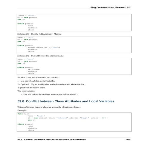 Simple class and object examples in java