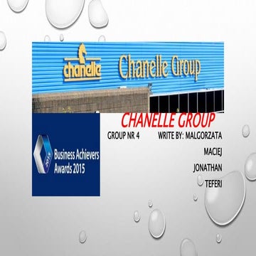 power point chanelle presentation