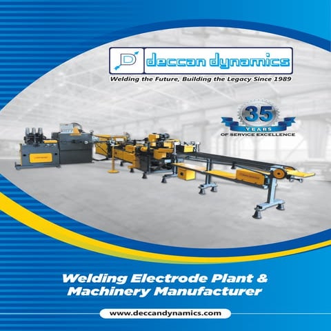 Welding Electrode Making Machine By Deccan Dynamics