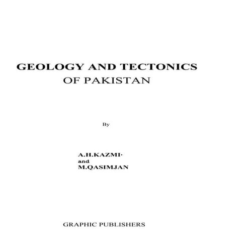 Tectonic of Pakistan by kazmi-and-jan