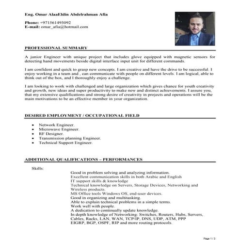 Omar_Afia_Resume2015ae_NETWORK (English)