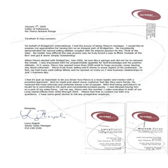 BridgeCom Manager Reference Letter1