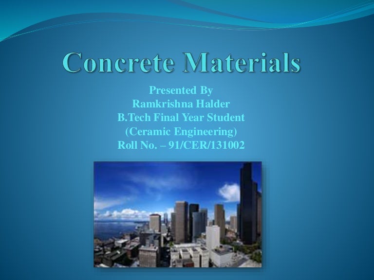 Concrete Materials.ppt