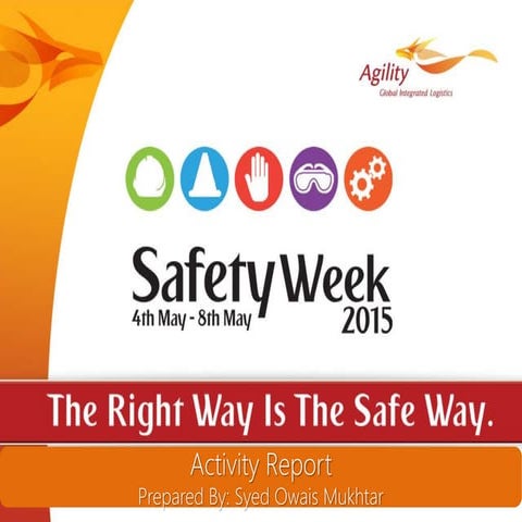 Safety Week Activity Report