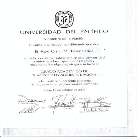 University transcript | PDF