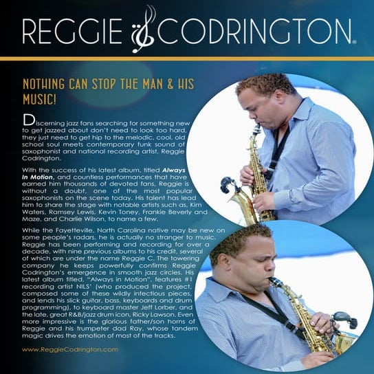 Reggie Codrington's EPK
