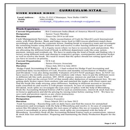 vivek resume 1