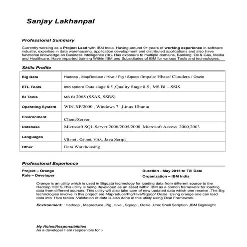 Sanjay Lakhanpal 2015