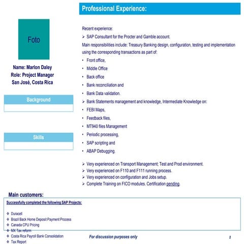 Resume_Template SAP Exp
