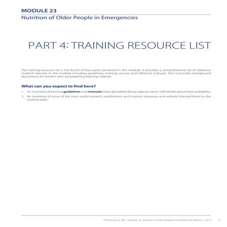 HTP-module-23-acknowledgements | PDF