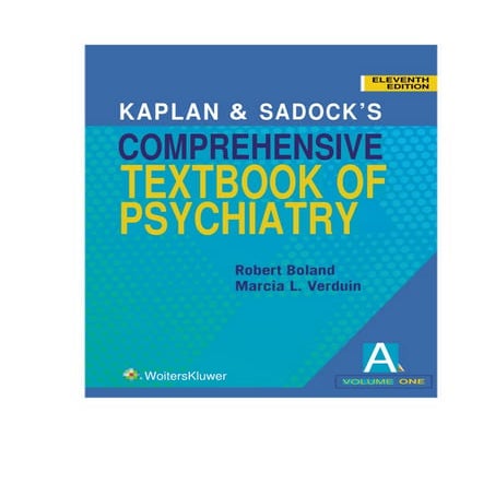 Kaplan and Sadock's Comprehensive Text of Psychiatry 11th Edition PDF