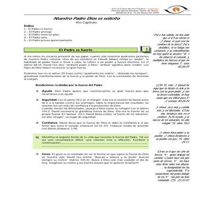 "En la Casa de mi Padre" 5