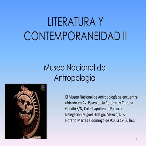 Museo Nacional de Antropología e Historia