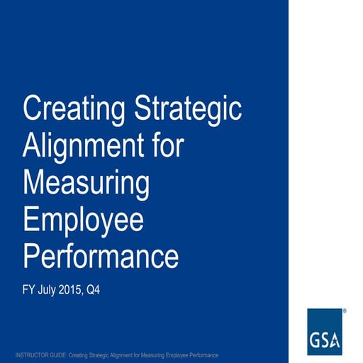 Instructor Guide_Strat Align For Measuring Perf_2015-08-26_V2