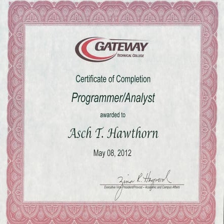 GTC-Certification Programmer-Analyst | PDF