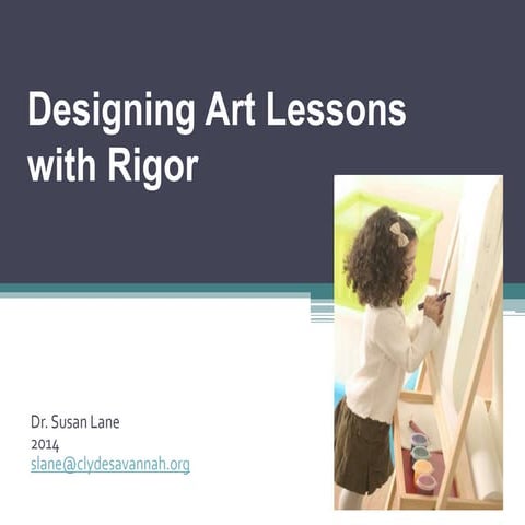 Designing More Rigorous Lessons