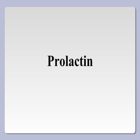 Prolactin hormone