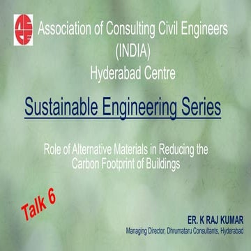 Role of Alternative Materials in Reducing the Carbon Footprint of Buildings