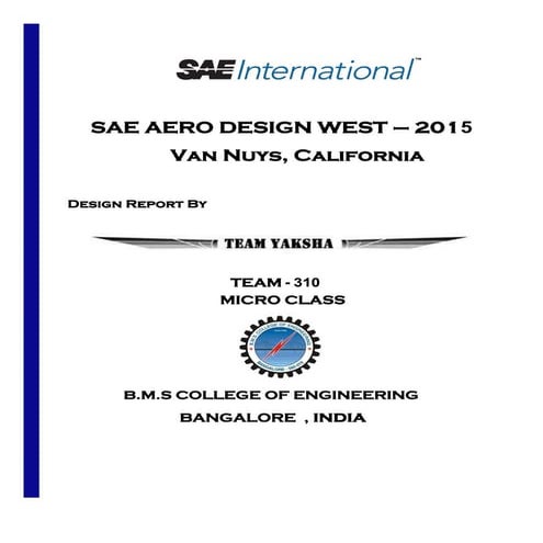 SAE 2015 Final Report