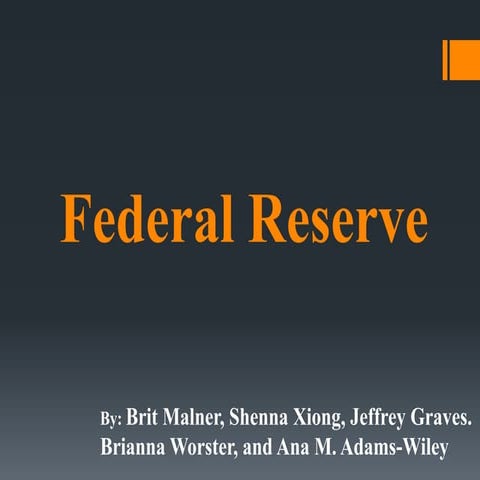 Federal Reserve