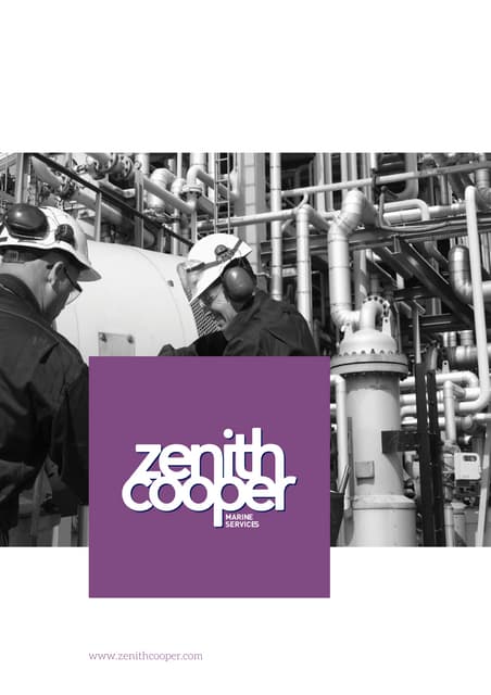 Zenith Cooper Marine Brochure
