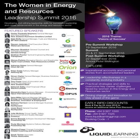 20161122_Women in Engineering Leadership Summit | PDF