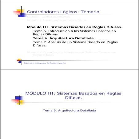 6 Sistemas Basados en Reglas - Arquitectura Detallada