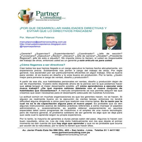 6 articulo 6   por que desarrollar habilidades directivas