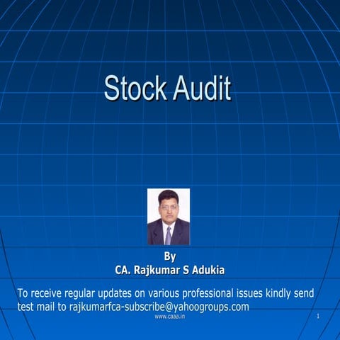 08 Stock Audit 