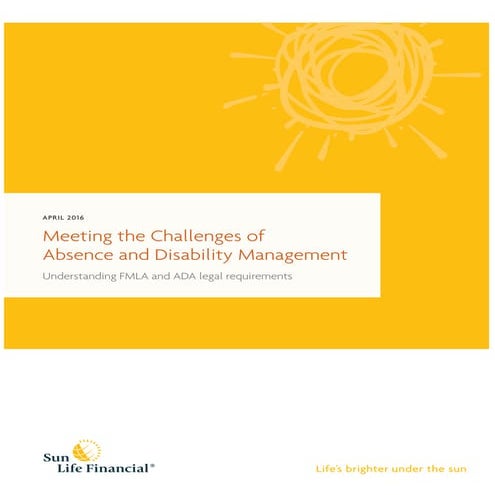 Sun Life Absence Management Whitepaper | PDF