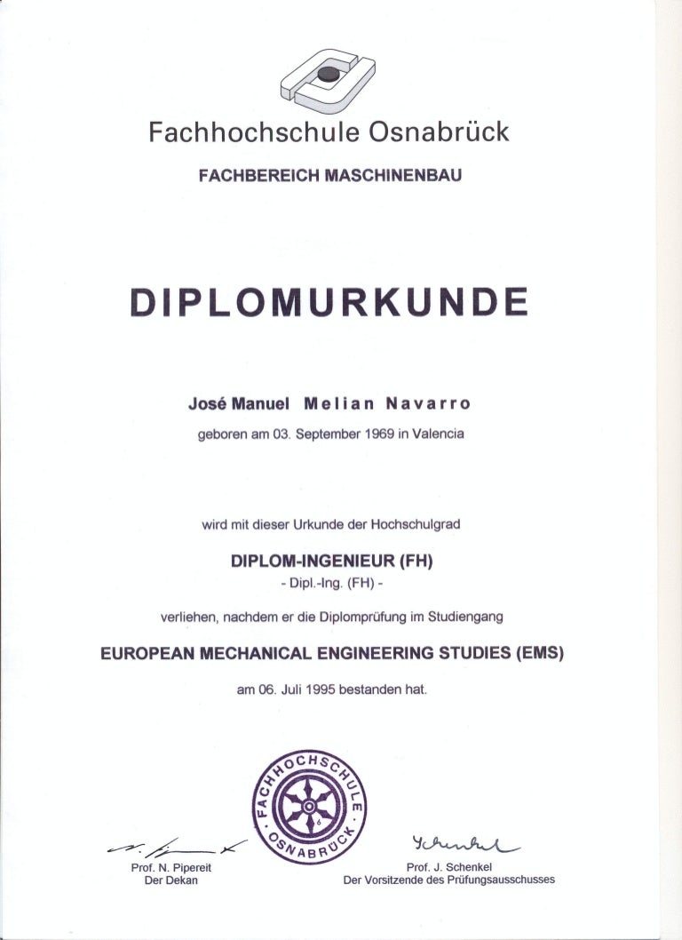 Bachelor Degree Germany