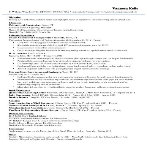 Spring 2016 - Career Fair