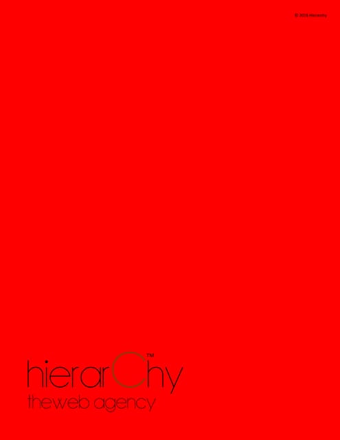 CATALOG - HIERARCHY THE WEB AGENCY PAKISTAN | PDF